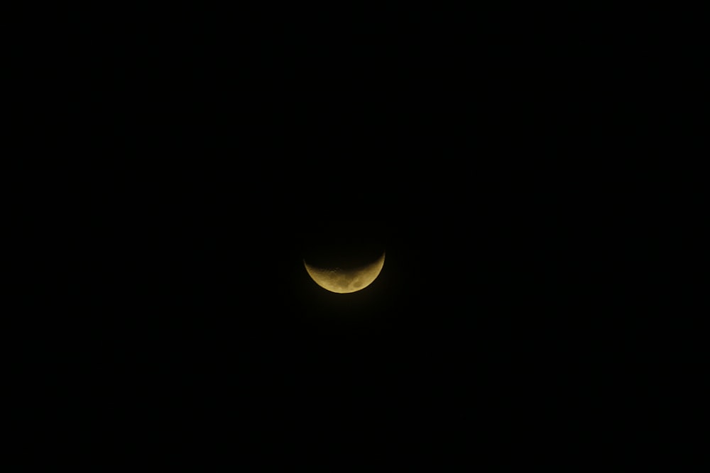 Photo de croissant de lune