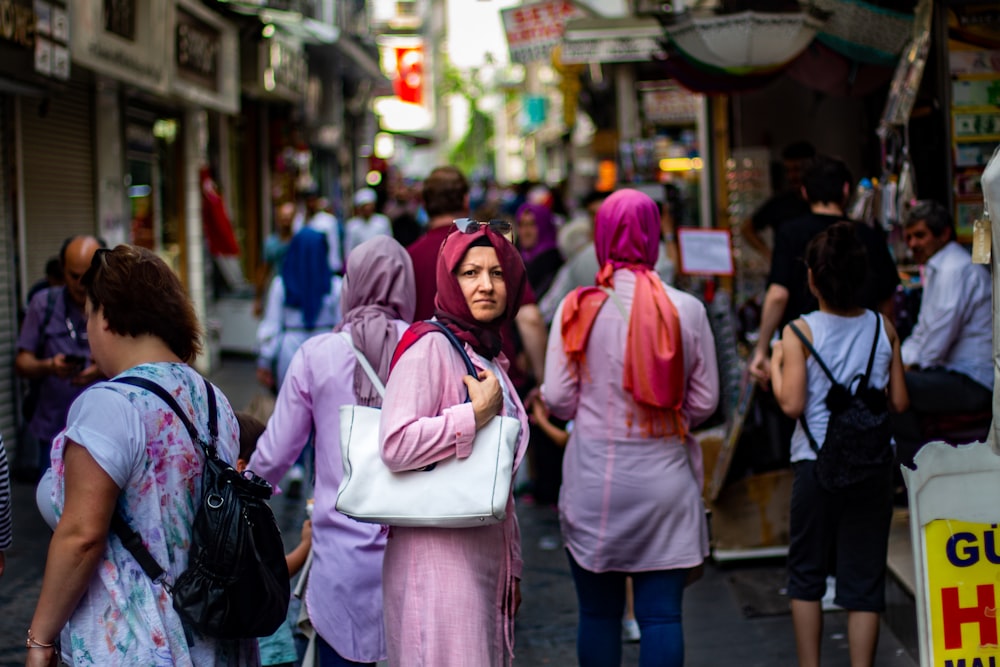 people walking on street during daytime