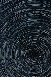time lapse photography of star