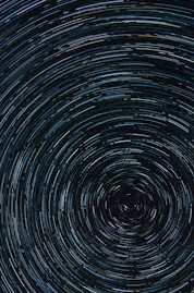 time lapse photography of star