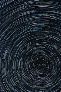 time lapse photography of star
