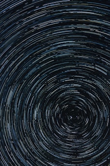 time lapse photography of star