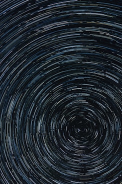 time lapse photography of star