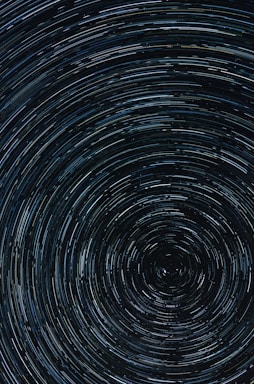 time lapse photography of star