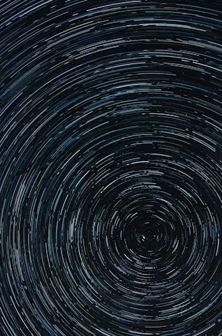 time lapse photography of star