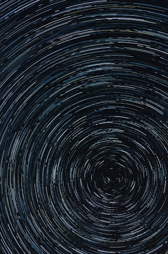 time lapse photography of star