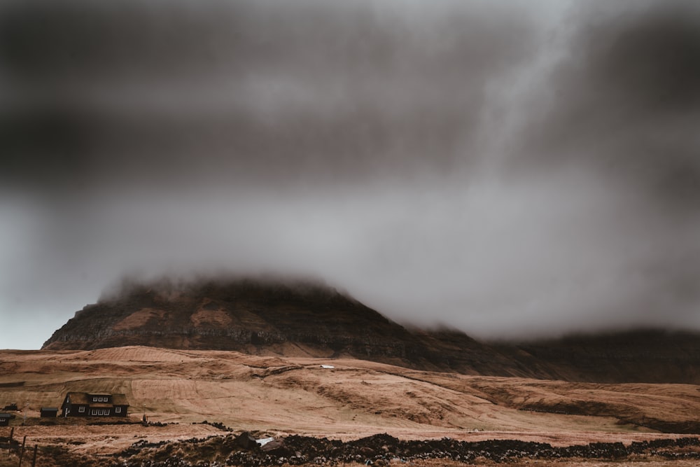 landscape photography of mountain