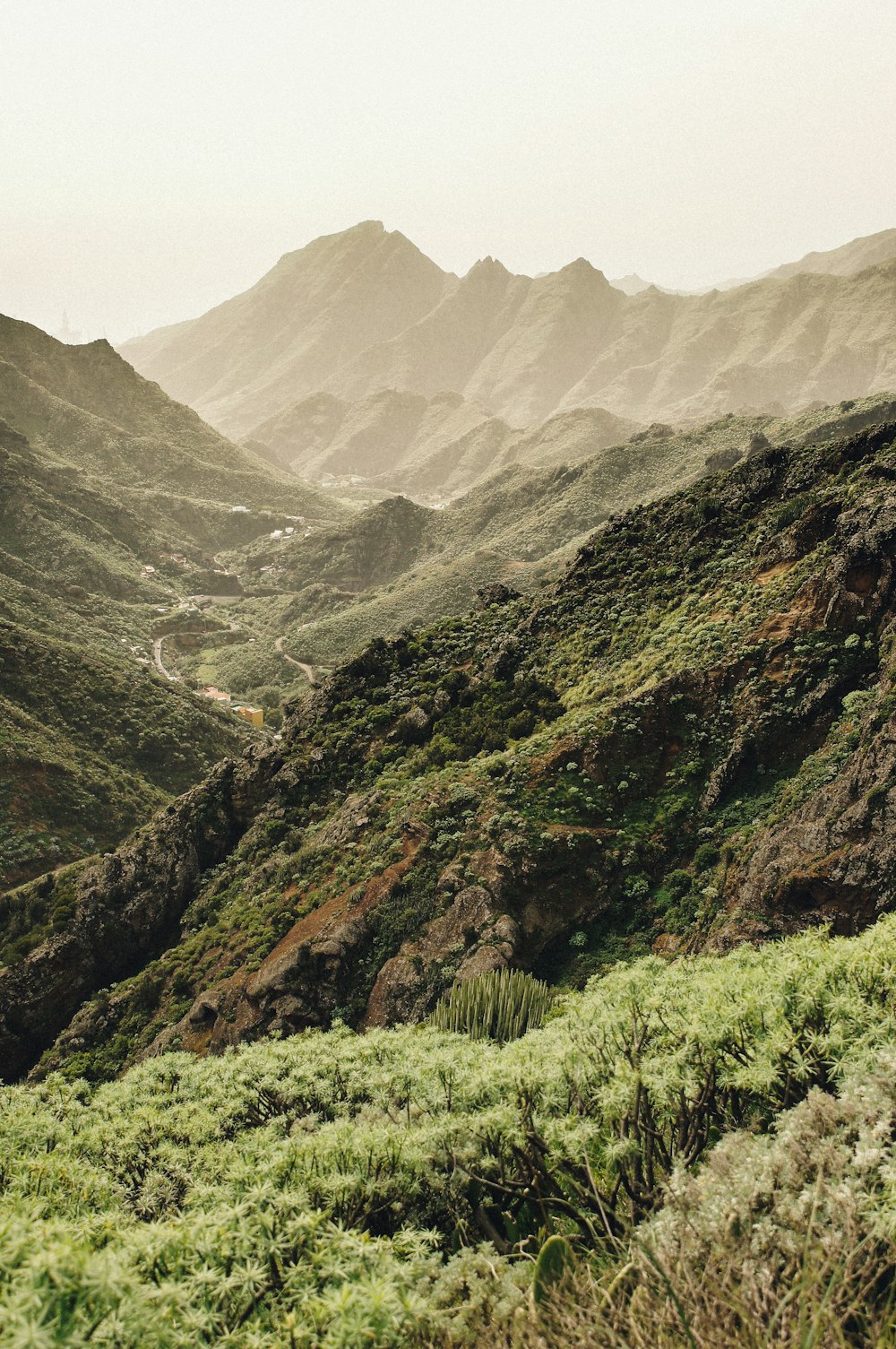 fotografia de paisagem de montanhas