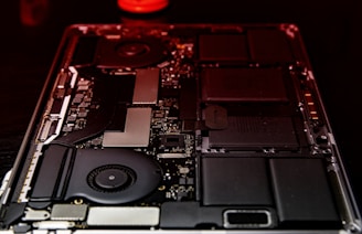 black circuit board