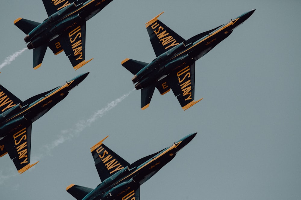 Voltige aérienne de l’U.S. Navy pendant la journée