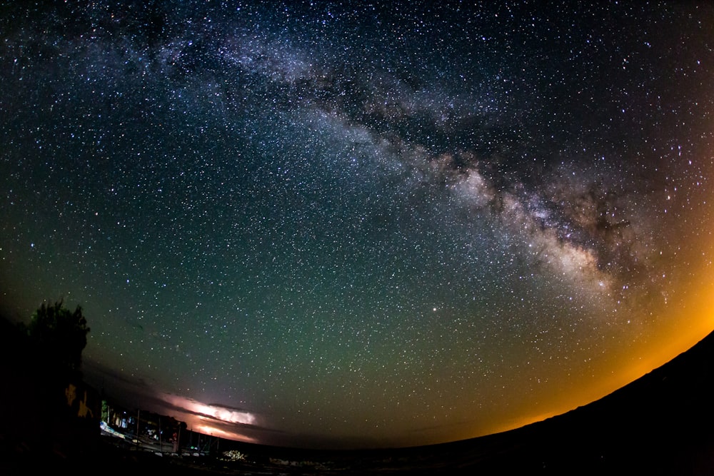 photo of milky way