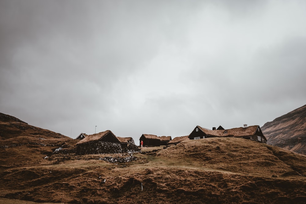 Maisons sur la montagne Brown