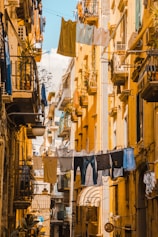 clothes hanged on clothesline