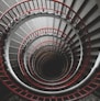 spiral concrete staircase