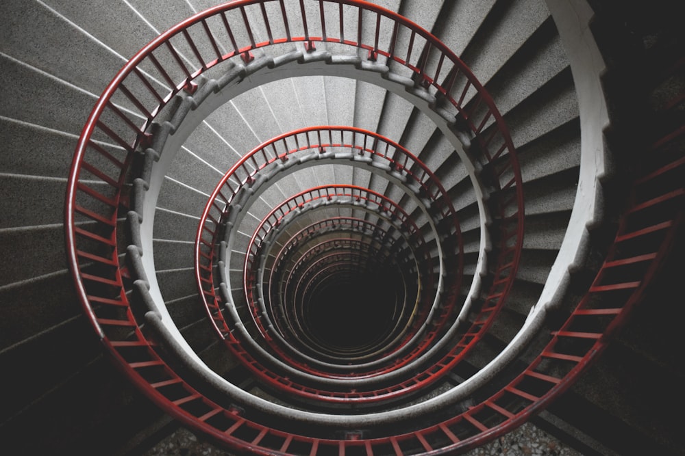 escalier en colimaçon en béton