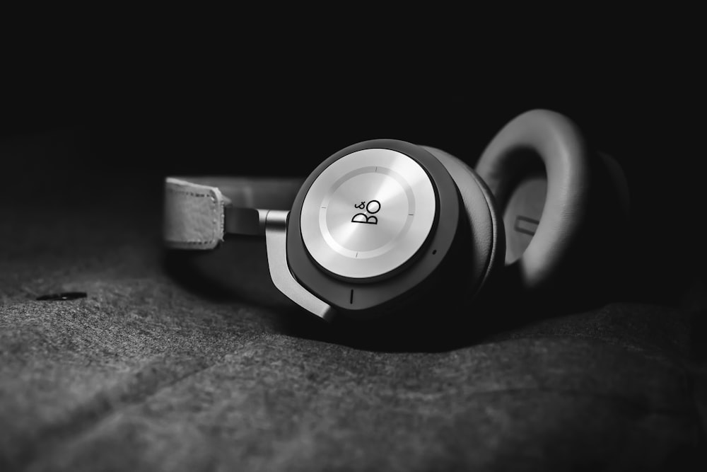 Grayscale of B & Bo headset photo – Free Headset Image on Unsplash