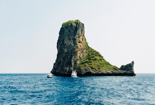 landscape photography of island in Phi Phi Islands Thailand