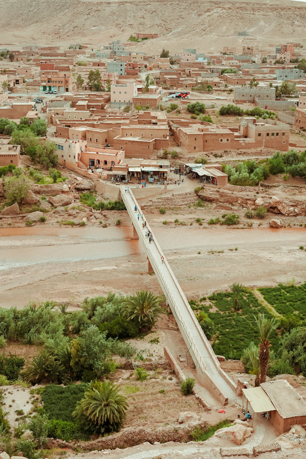 Fotografia de vista panorâmica da ponte