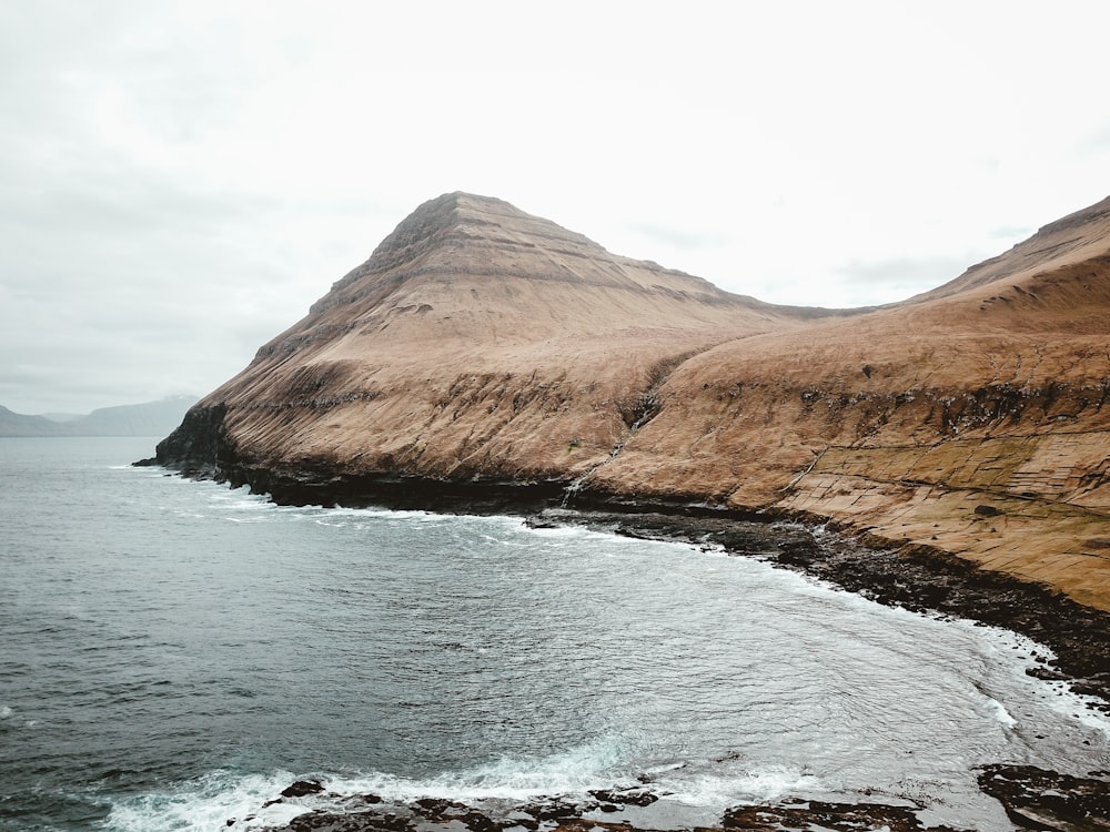 rocky island during day