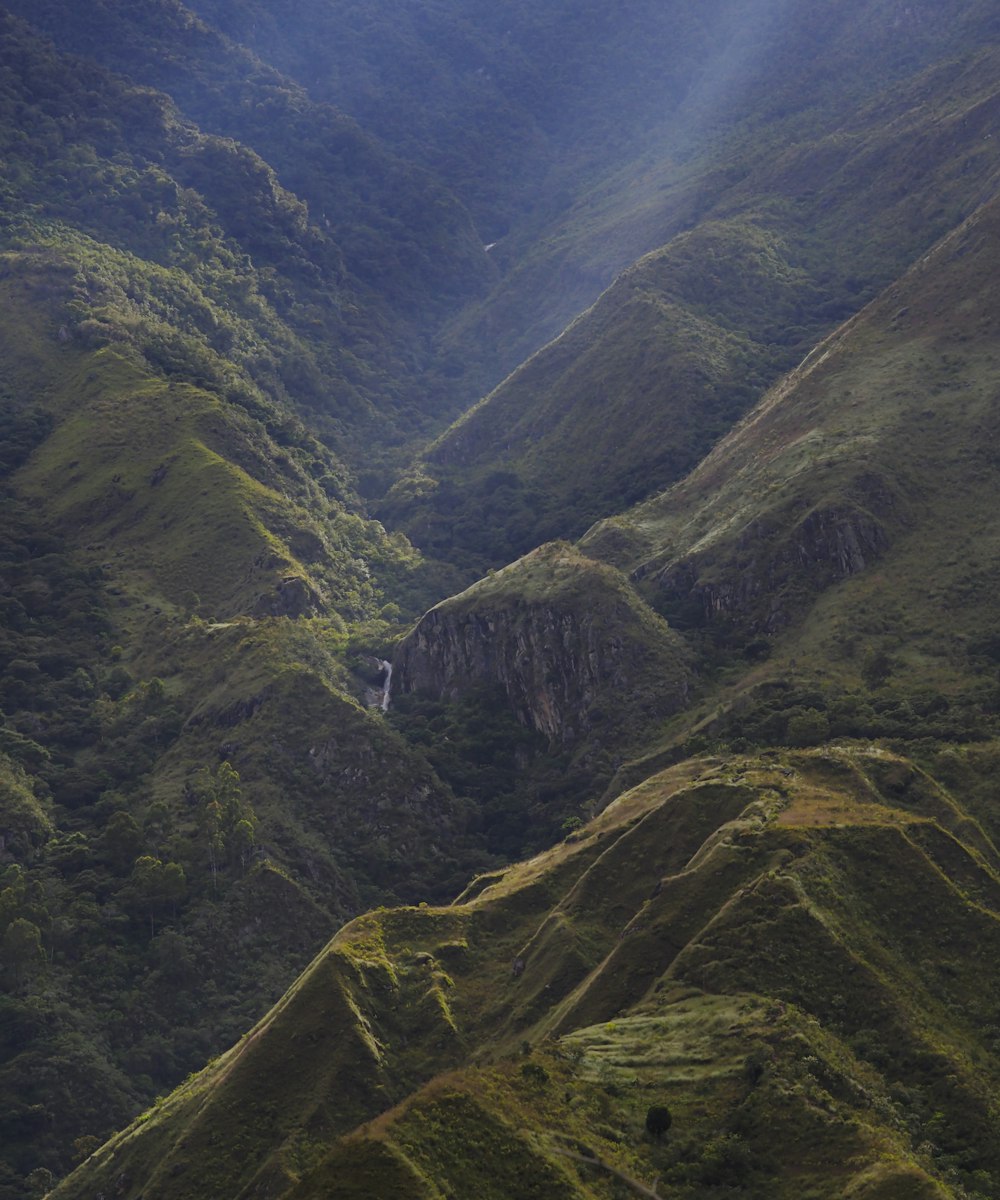 landscape photo of mountains