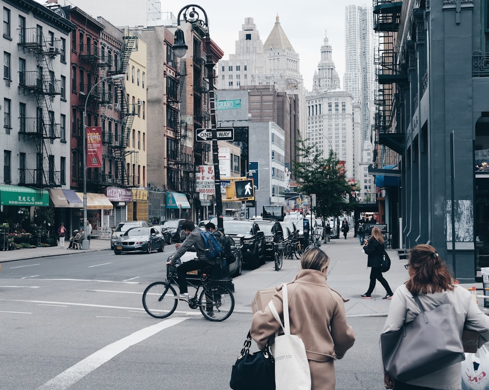 people on road during daytime