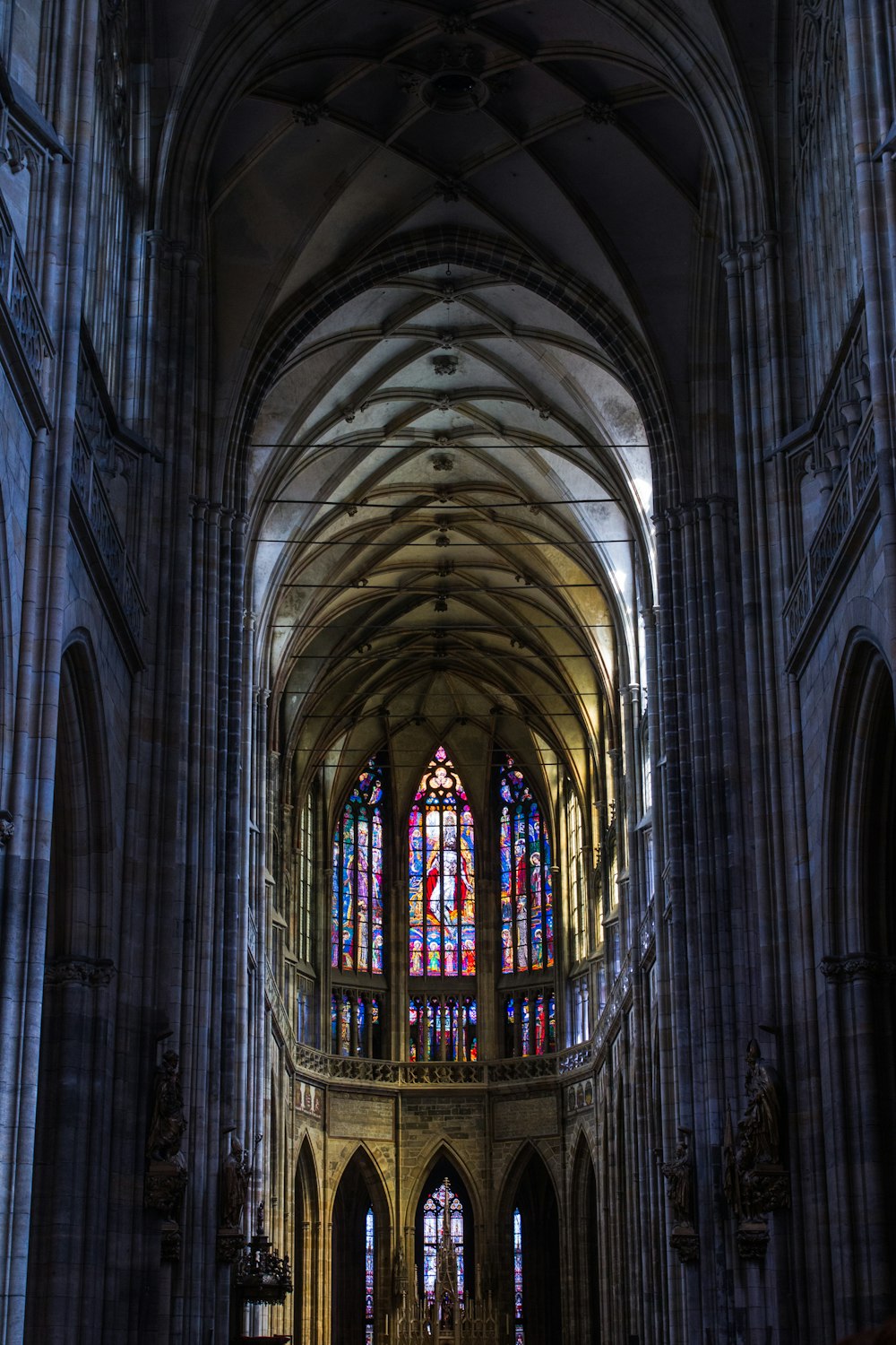 Vista interior de la iglesia