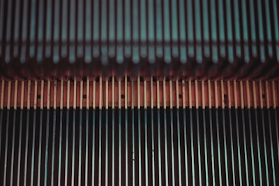Technicians performing maintenance on an escalator system
