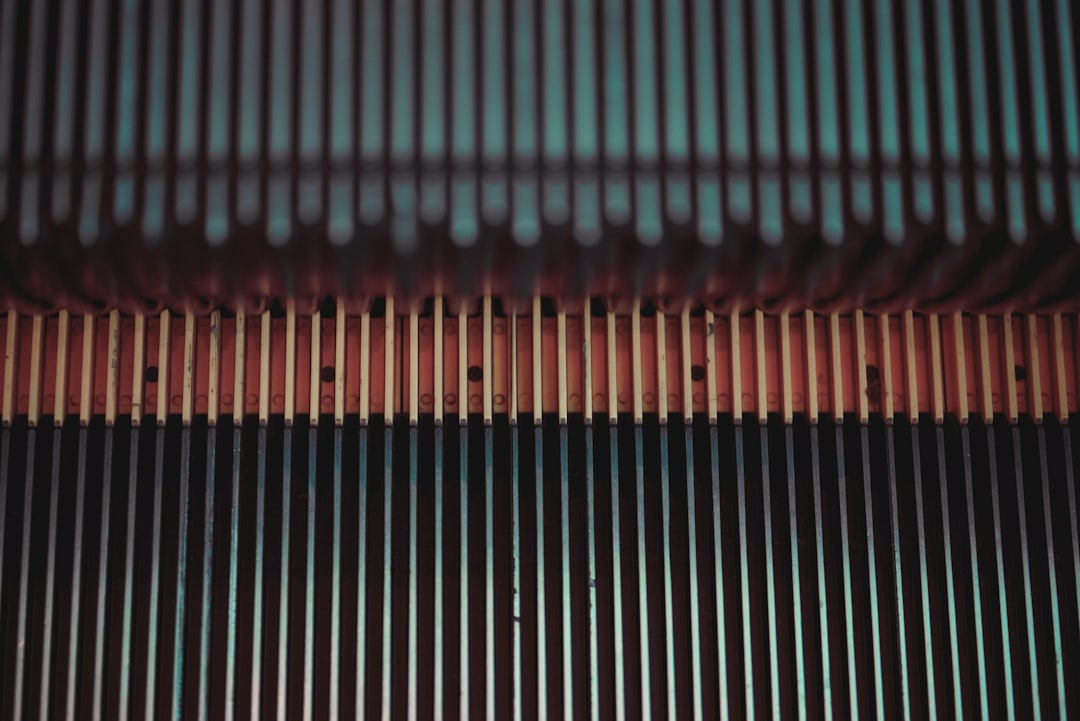 brown and white window curtain