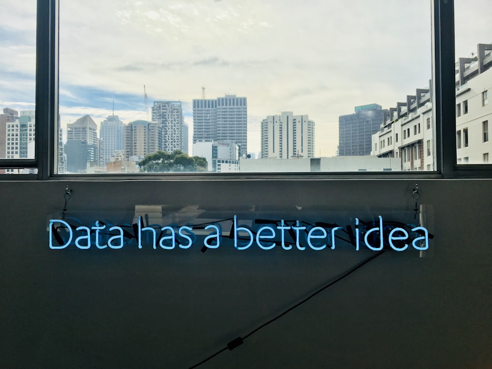 data has a better idea text schild