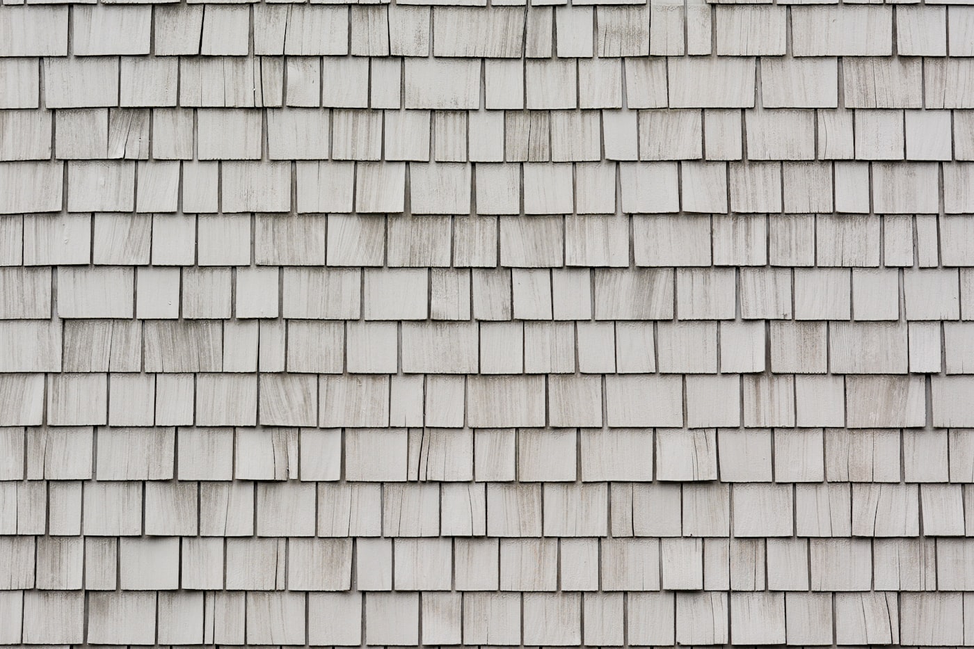 Close-up of gray architectural roof shingles