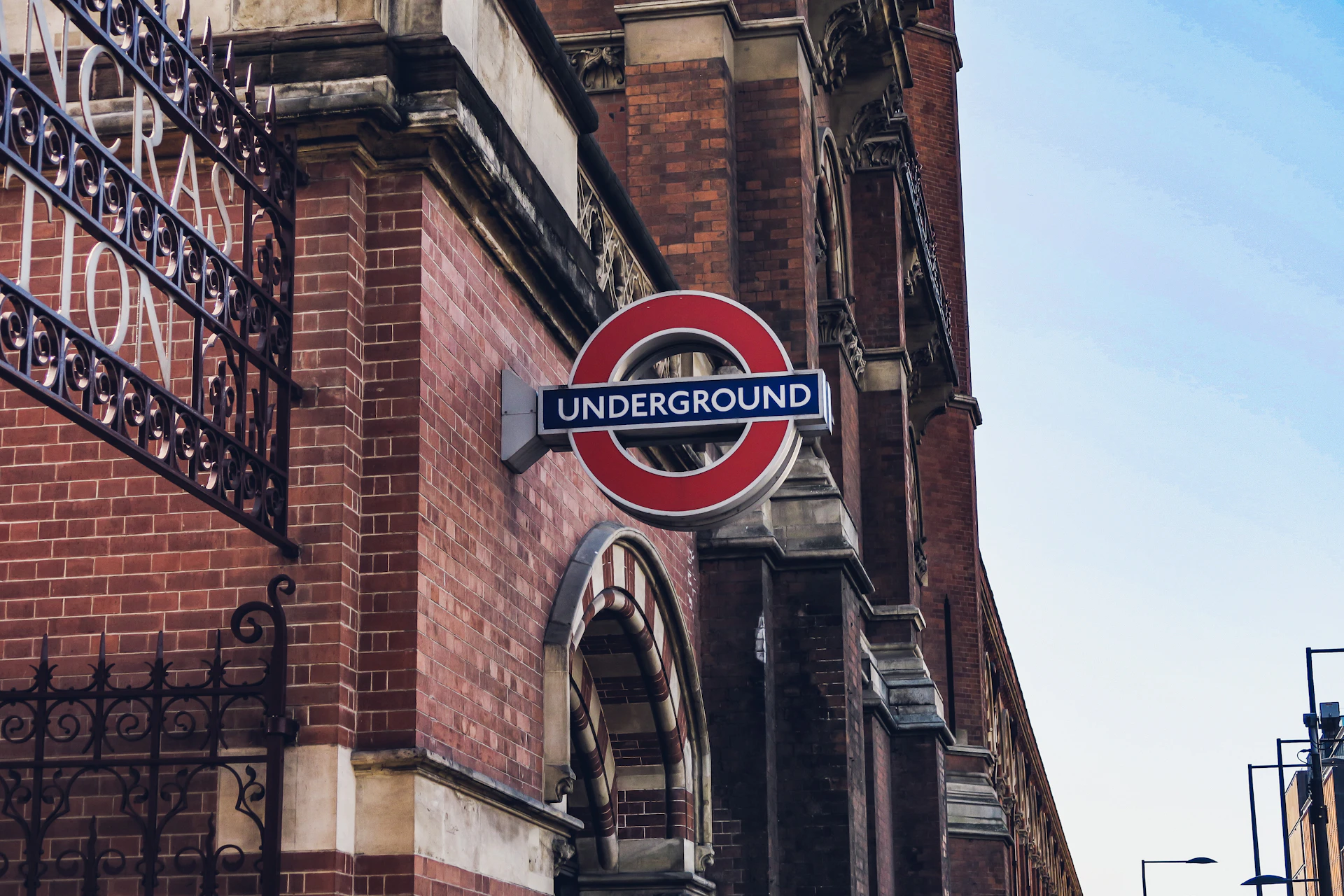 London Underground tube station - Heathrow connection to central London