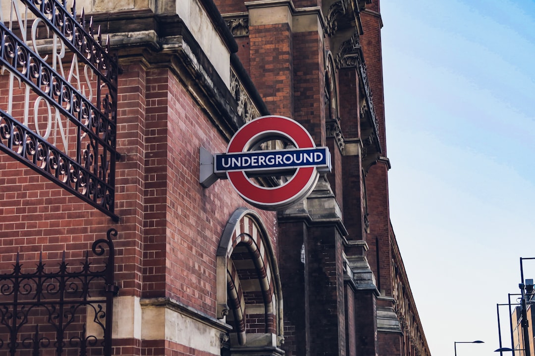 Underground signage, Underground at St Pancras Station