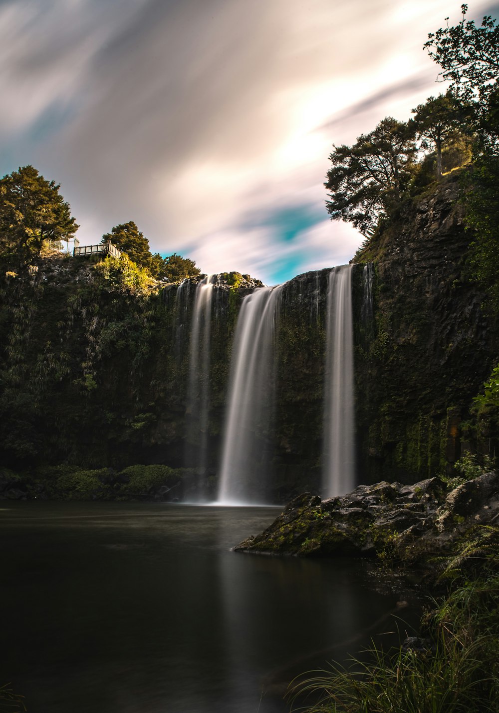 Skogafoss-Wasserfälle in Island