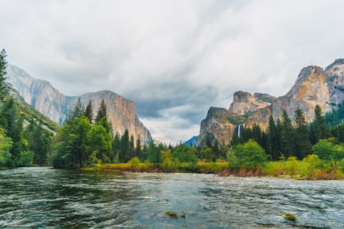 rippling of body of water surrounded by land formation