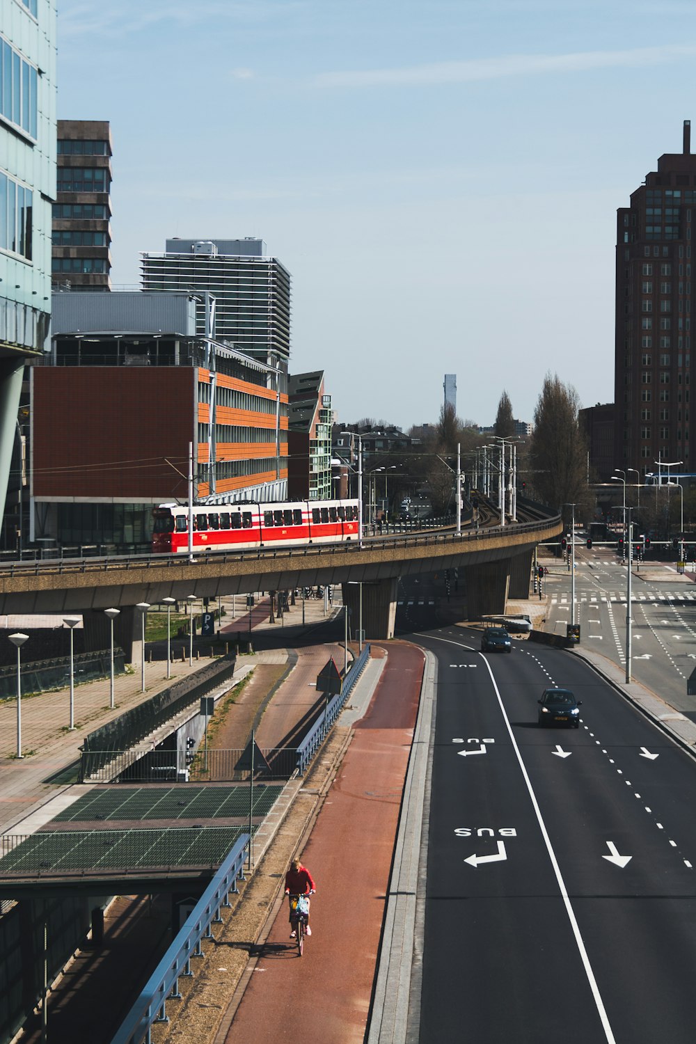 photo of cars on highway during daytime