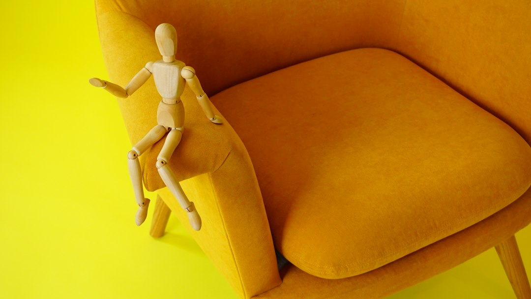 fabric sofa closeup