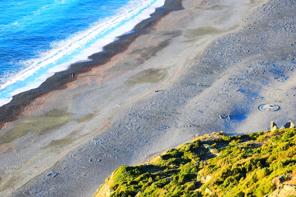 gray sands during daytime