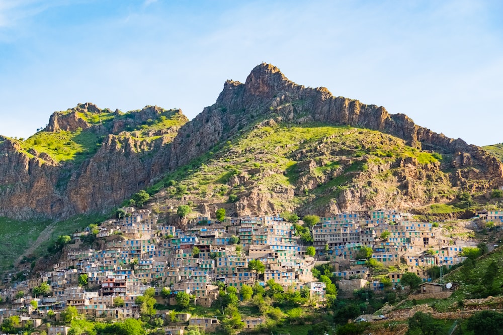 Casas en la colina