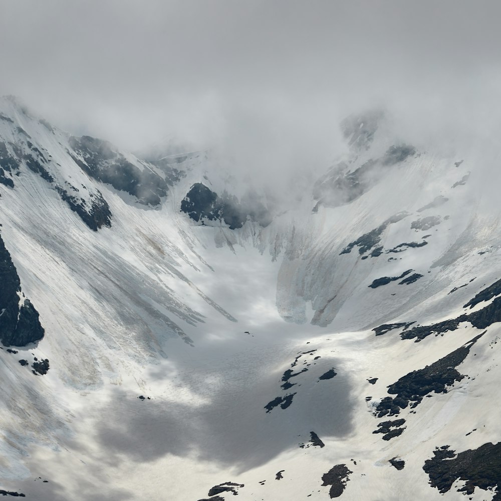 photo of snow mountain