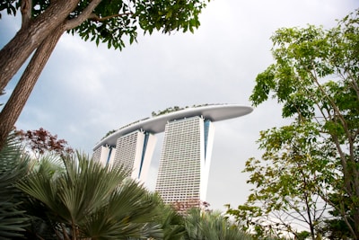 Marina Bay Sands, Singapore hotel during daytime