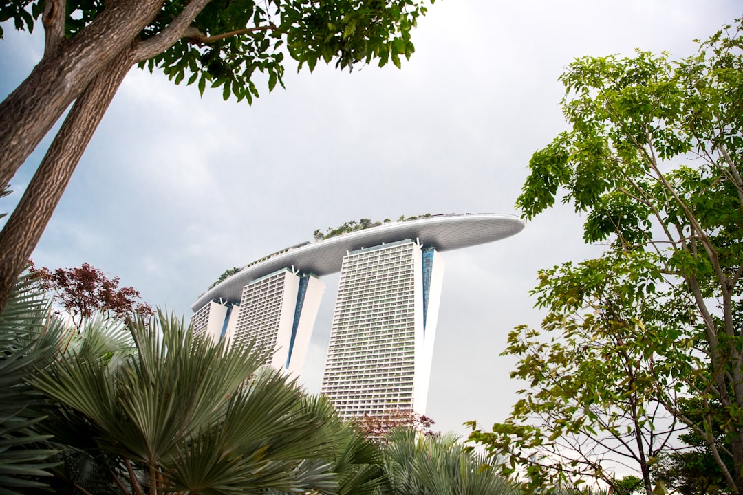 Marina Bay Sands, Singapore hotel during daytime