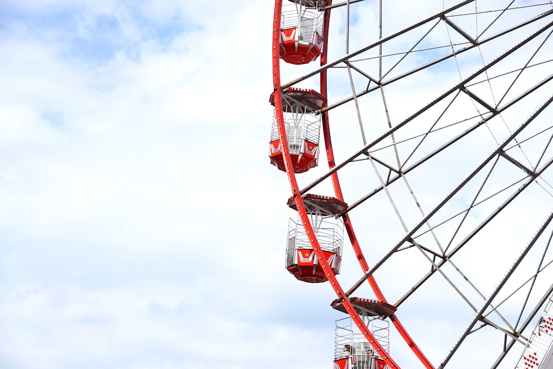 photo of Belfast Ferris wheel near Belfast City Hall