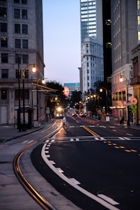 person walking on pedestrian lane