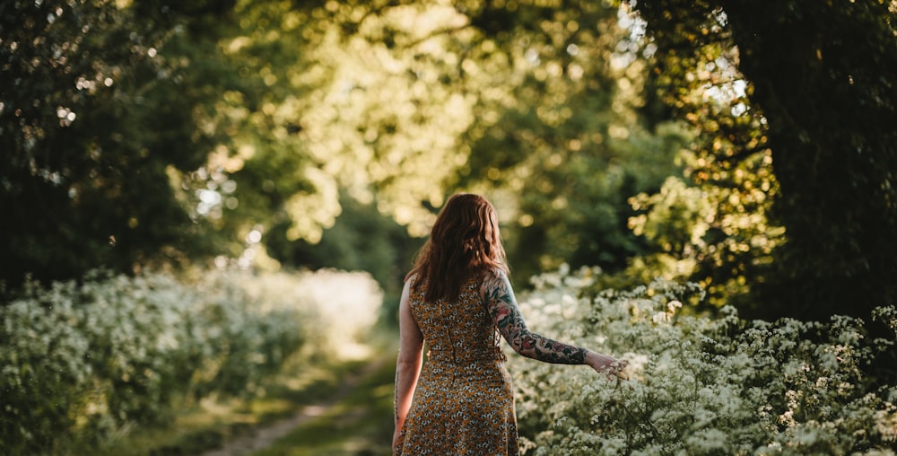 woman near tree during daytime