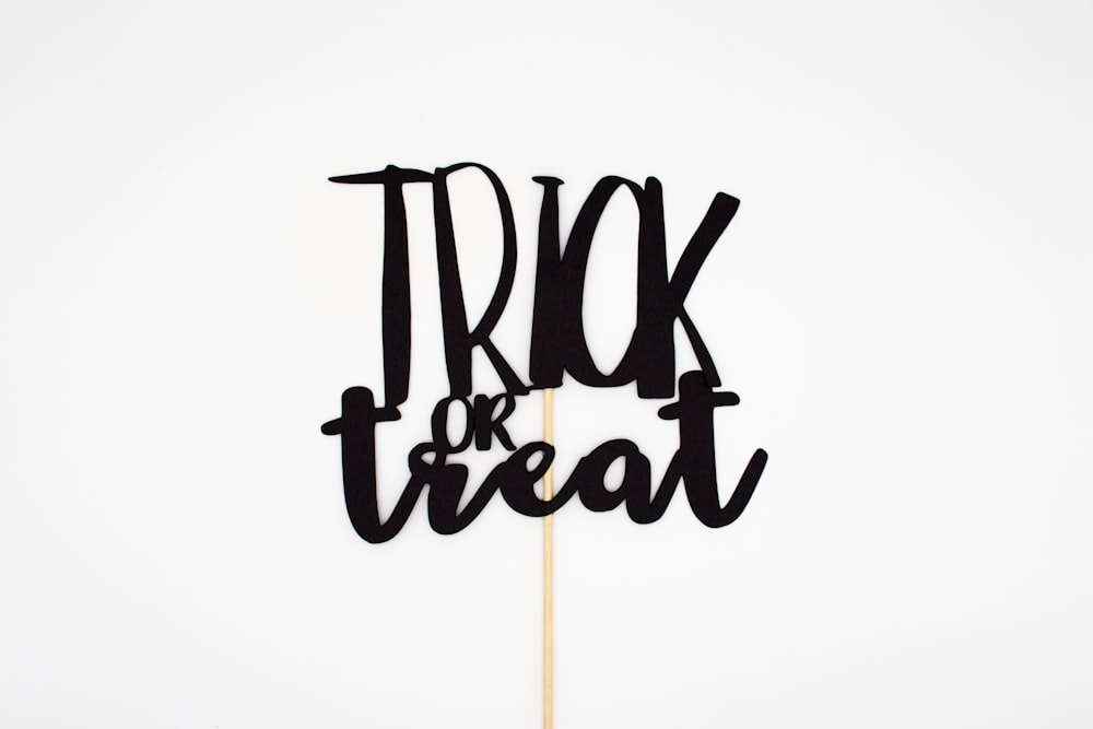 Trick or Treat 텍스트