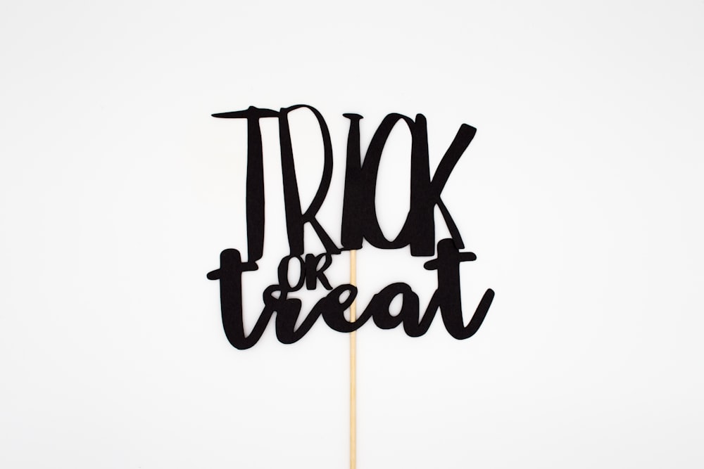 Trick or Treat text