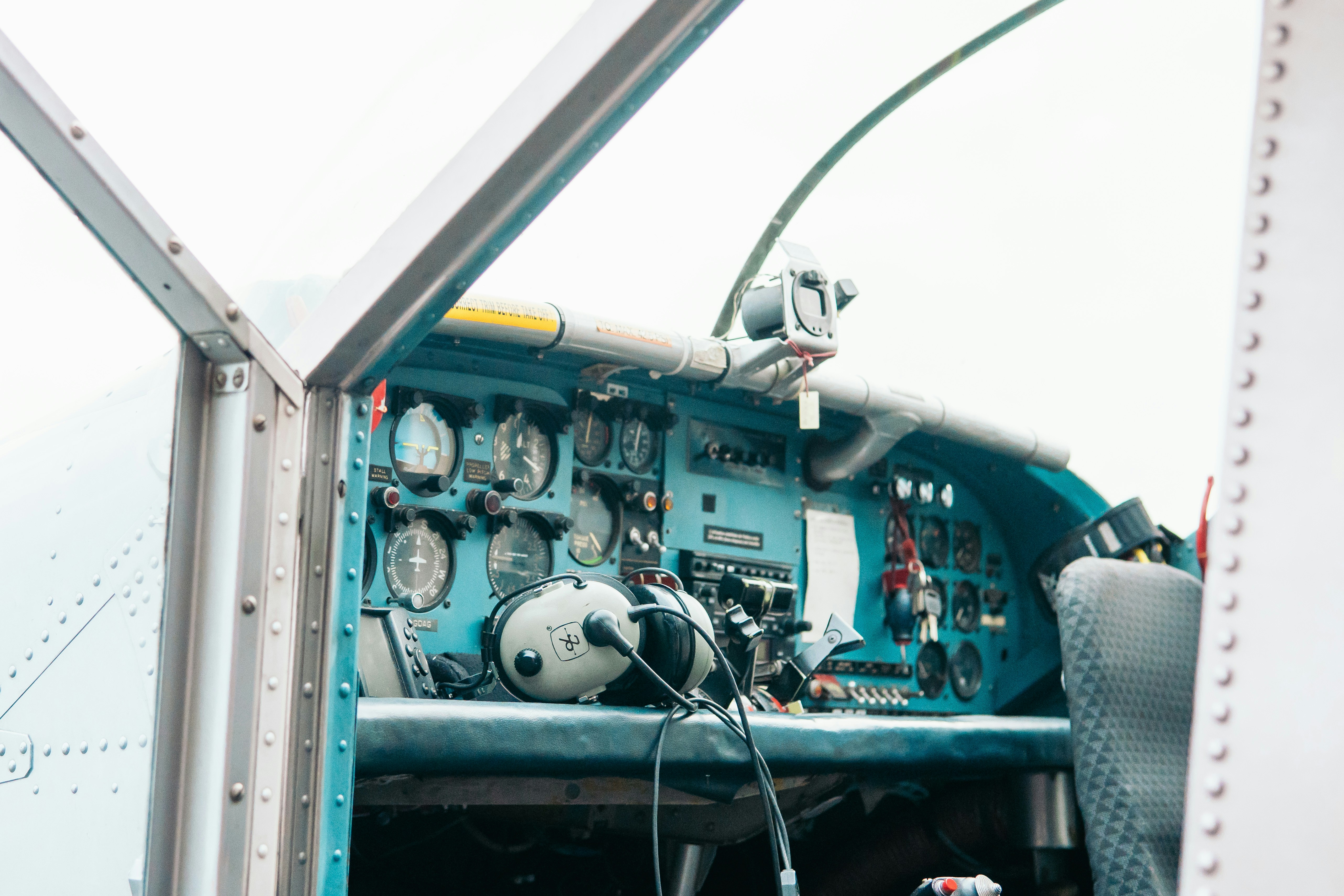 Cockpit of a Pilatus Porter