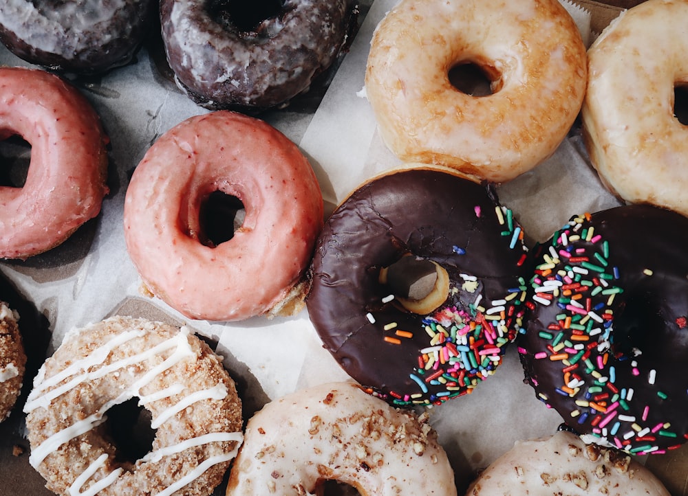 pile of donuts