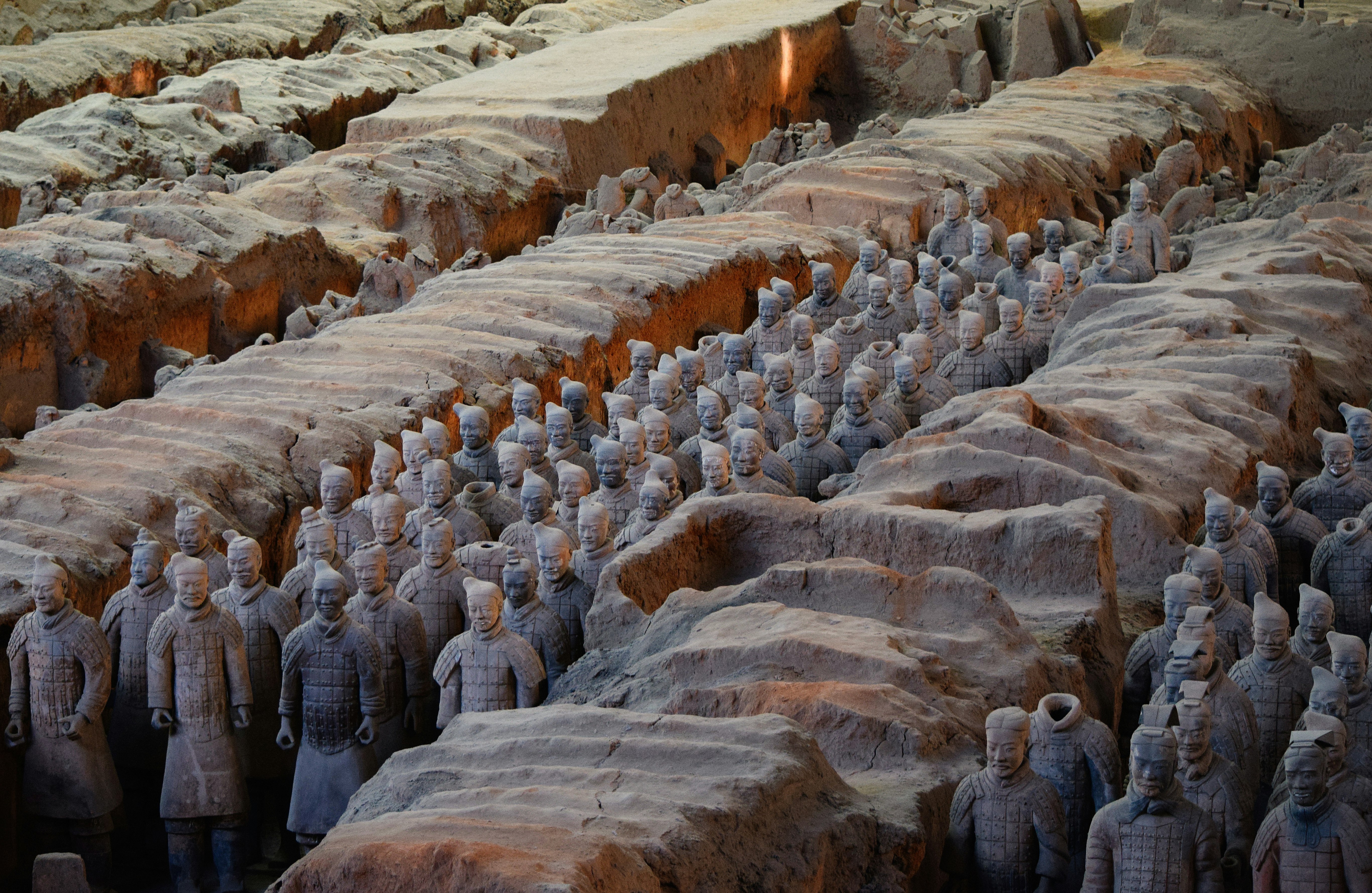 In today’s world of easy access information and increasingly amazing imagery you can often be left underwhelmed when seeing something in reality, It was a plesant surprise to find the Terracotta Army did not just live up to the hype but thoroughly exceeded it, a truly awe inspiring site that they have only just scratched the surface of  

The scale of the site and in particular what is still under the ground is mind bending