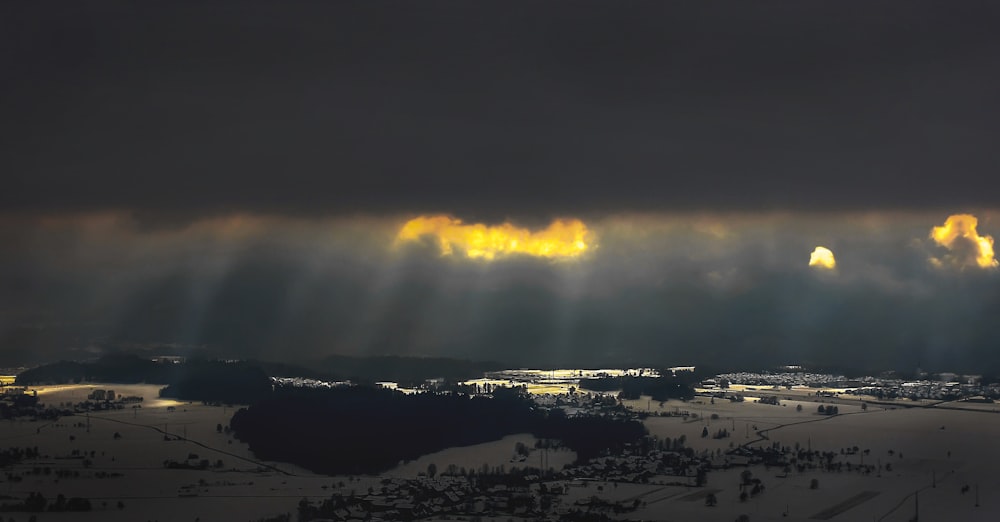 clouds at night